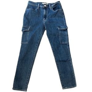 Levi’s High Rise Cargo Skinny Ankle